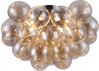 Maytoni Balbo Plafón de Techo Semi Empotrado Níquel, 8 Luces, G9