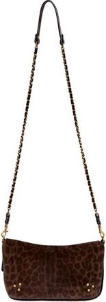 Jerome Dreyfuss Tassen, Dames, Bruin, ONE Size, Leer, Bobi S Crossbody Tas