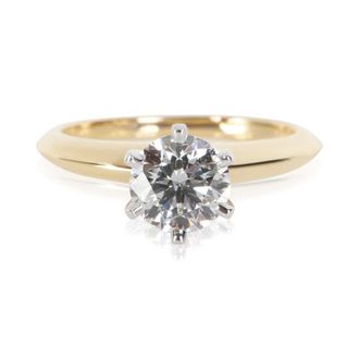Tiffany & Co. Pre-Owned Tiffany & Co. 1 ct Round Brilliant Diamond Engagement Ring