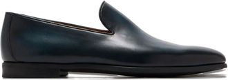 Magnanni Mocassini Diaz in pelle - Blu