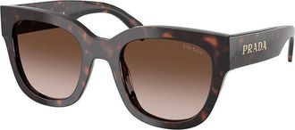Prada PR C04S 17N80A Womens Sunglasses Tortoiseshell Size 52