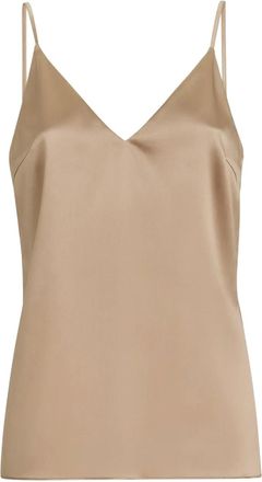 Brunello Cucinelli Top met V-hals - Beige
