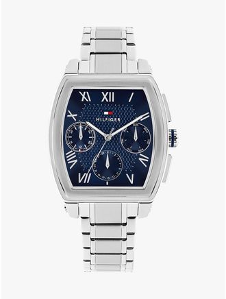 Tommy Hilfiger Mens 36MM Multifunction Watch - Silver