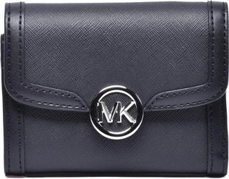 Michael Kors Portafoglio - Dames - Portefeuilles - Zwart - ONE Size - Polyester - Accessoires
