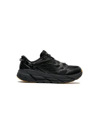 Hoka One One Clifton L 1160050-BBLC Mens Black Running Shoes RHS4062
