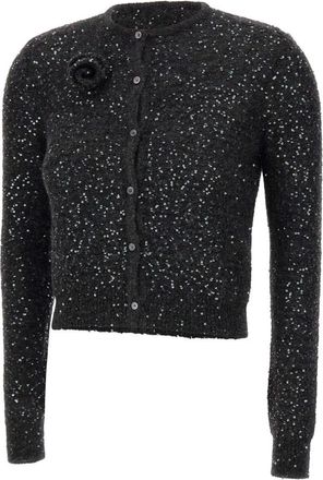 Marella Mujer, Jerseys, Negro, Talla: L