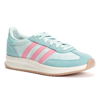adidas Run 70s 2.0 Leather Womens Blue Trainers - Size UK 4