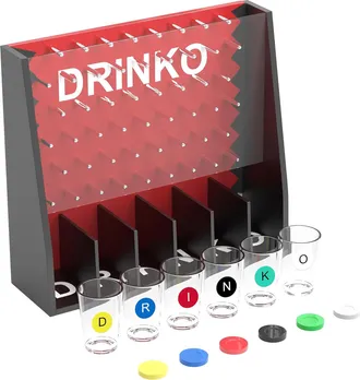 OEM &iexcl;diversi&oacute;n Garantizada Con Vasos De Chupito Para Grupos Y Parejas Vasos De Chupito Multicolores, Tabla Resistente Con Brochetas Met&aacute;licas: &iexcl;el Complem