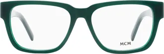 MCM MW5033 Rectangular Visetos Eyeglasses - Green