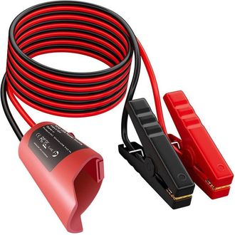 OEM Kit De Cables De Arranque Compatibles Con Bater&iacute;as De Litio M12, Cable De 1,8 M (12 Awg) Con Terminales De 100 A