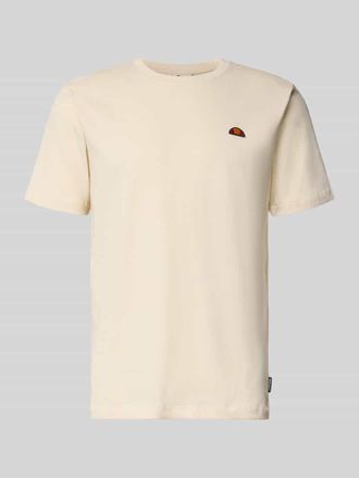Ellesse T-Shirt mit Label-Stitching Modell CASSICA in Offwhite, Gr&ouml;&szlig;e XXL
