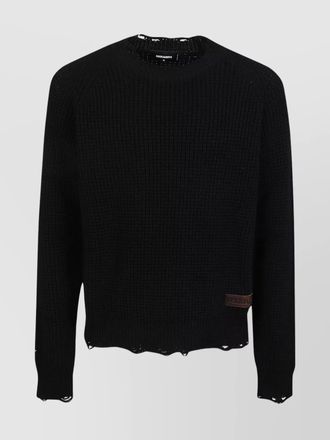 Dsquared2 wool crew neck jumper