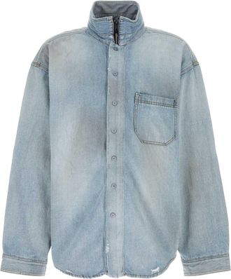 Balenciaga Denim Oversize Shirt
