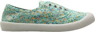 Palladium Penguin Anita Canvas Dames Sage Bloemige Hakken