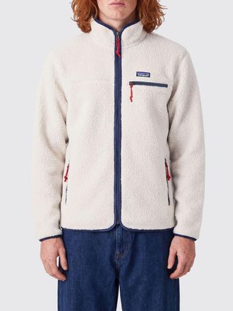 Patagonia Giacca in pile Ms Retro con collo alto e logo ricamato