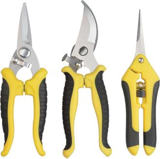OEM Set Di 3 Protezioni Professionali In Acciaio Inossidabile Per Il Giardino - Per Rose, Rami, Siepi, Frutta, Verdura E Bonsai