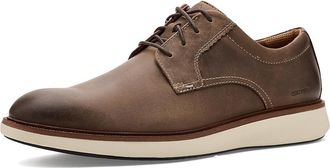 Johnston & Murphy XC+ Parker Plain Toe Mens Shoes Stone Oiled Waterproof Full Grain : 10.5 M (D), Leather