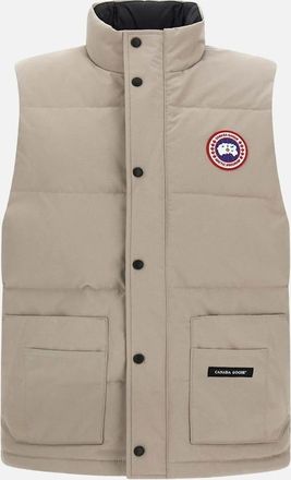 Canada Goose Mens Freestyle Gilet Limestone - Tan - Size: 40/Regular