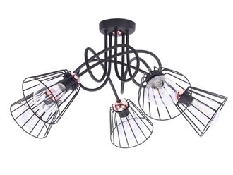 OEM L&aacute;mpara Colgante Moderna De Loft Industrial De Cobre