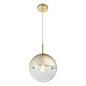 Globo Lighting L&aacute;mpara Colgante - Dorado - Varus - Vidrio - &Oslash; 20cm - E27 - 15855