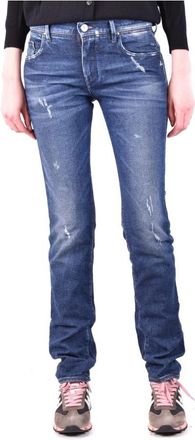 Jacob Cohen Straight Jeans - Dames - Regular Fit Jeans - Blauw - W31 - Katoen - Jeans