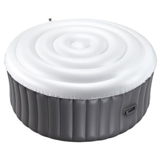 OEM Cubierta Redonda Inflable Para Spa De 165 Cm, Resistente A La Intemperie E Impermeable, Cubierta T&eacute;rmica De Pvc, F&aacute;cil Instalaci&oacute;n, Para Uso En Exteri