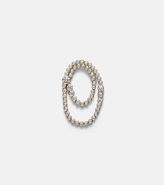 Sophie Bille Brahe Embrassee de Diamant 18kt gold single earring with diamonds