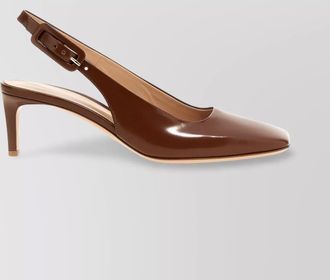 Gianvito Rossi leather slingback pumps