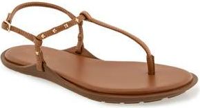 Splendid Asher Studded T-Strap Sandal in Caramel at Nordstrom Rack, Size 7.5