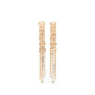 Chlo&eacute; Earrings, female, Yellow, Size: ONE SIZE Pendenti Multi Filo