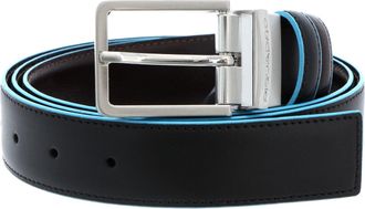 Piquadro Mens CU2619B2 Belt, Nero/Marrone, W115