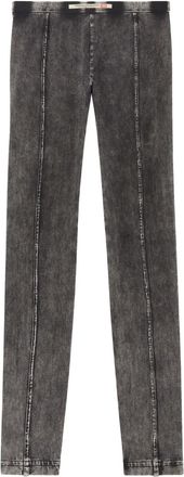 Diesel Leggings Athena denim - Nero