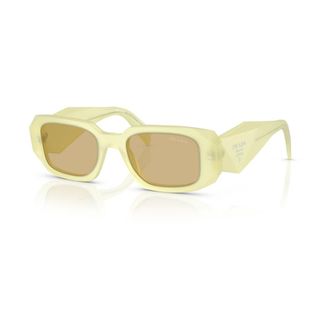 Prada Sunglasses, female, Yellow, Size: 49 MM Symbole Sunglasses
