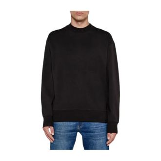 Calvin Klein Jeans Heren, Sweatshirts & Hoodies, Zwart, Maat: XL