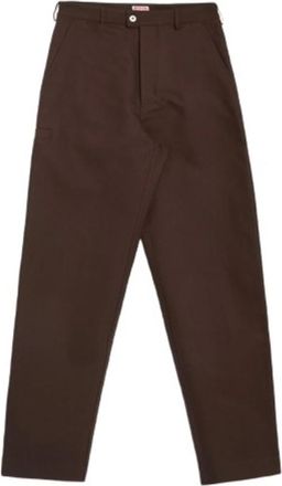 Kenzo Tapered Workwear Cotton Pants, Brand Size 40 ( US Size Large )