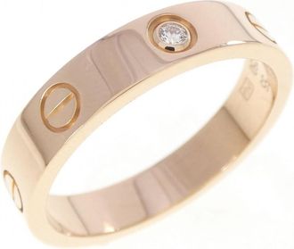 Cartier Pink Gold Pink Gold (18K) Band Ring (Pre-Owned)