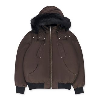 Moose Knuckles Espresso/Black Original Ballistic Down Bomber