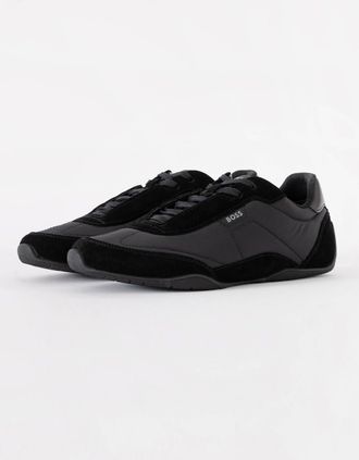 HUGO BOSS Mens BOSS Orange Jaylen Lowp sdnylt Mens Trainers - Black 005 - Size: 12