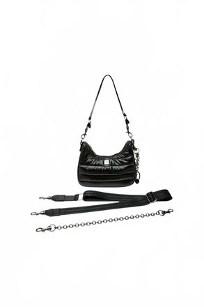 Think Royln Womens Soulmate Crossbody Bag In Black