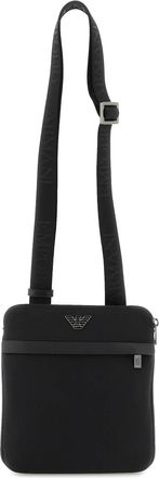 Emporio Armani Black Nylon Crossbody Bag