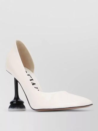 Loewe pumps pointed toe unique sculpted heel