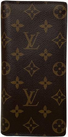 Louis Vuitton Brown Monogram Monogram Long Wallet (Bi-Fold) (Pre-Owned)