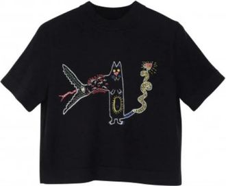 Mii Dames, Tops, Zwart, Maat: L Wol