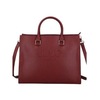 Liu Jo Tassen, Dames, Rood, ONE Size, Leer, Ecs L Tote