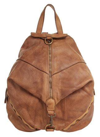 Samantha Look Cityrucksack echt Leder, Made in Italy