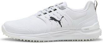 Puma Mens Ignite Elevate 2 Golf Shoes, White Black Silver, 10 UK