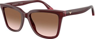 Emporio Armani EA4261 632013 Womens Sunglasses Burgundy Size 55