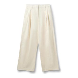Sofie Schnoor Wijde broek - Dames - Broeken - Wit - Maat: L