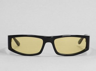 Courr&egrave;ges Occhiali in acetato nero