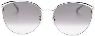 Cartier Occhiali da sole ovali - Argento